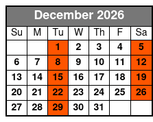 A Closer Walk: A Tribute to Patsy Cline December Schedule