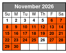 Smoky Mountain Pigeon Forge Christmas Light Bus Tour November Schedule