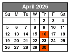 Jersey Voice The Frankie Valli Tribute Show April Schedule