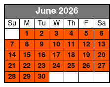 Wildside Guided Off-Road UTV Adventure June Schedule