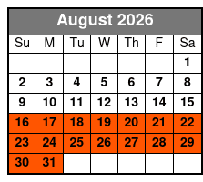 The Hatfield & McCoy Museum  August Schedule