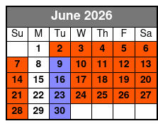 Country Tonite Show June Schedule