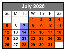 Country Tonite Show July Schedule