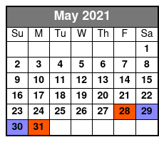 Dollywood May Schedule