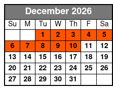 Ripley's Aquarium of the Smokies December Schedule