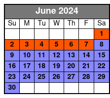Dollywood's Splash Country Waterpark June Schedule