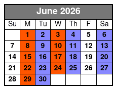 Soul of Motown June Schedule