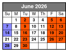 Steven Best's Unbelievable Magic Show June Schedule