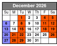 Steven Best's Unbelievable Magic Shows Pigeon Forge, TN December Schedule