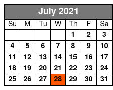 Patty Waszak Show July Schedule