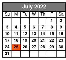 Patty Waszak Show July Schedule