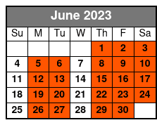 A Tribute to Conway Twitty June Schedule