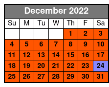 Hatfield and McCoy Christmas Disaster December Schedule
