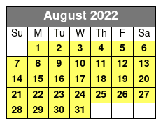 Hatfield and McCoy Dinner Show August Schedule