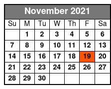 The Comedy Barn November Schedule