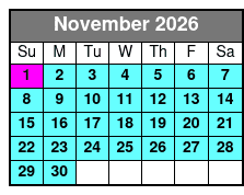 Anakeesta General Admission & Astra Lumina Combo Ticket November Schedule