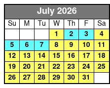 Paula Deen's Lumberjack Feud Dinner Show July Schedule