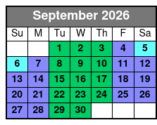 Paula Deen's Lumberjack Feud Dinner Show September Schedule