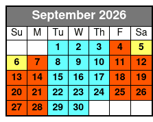 Paula Deen's Lumberjack Feud Dinner Show September Schedule