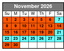 Paula Deen's Lumberjack Feud Dinner Show November Schedule