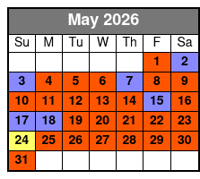 Roaring Fork Smoky Mountain Pink Jeep Tour May Schedule