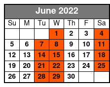 Pigeon Forge Smoky Mountain Whitewater Rafting June Schedule