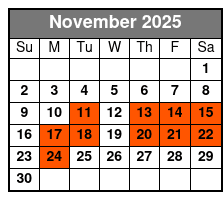 Peace On Earth: The Shepherds Rejoice! Ft. Tfm Worship November Schedule