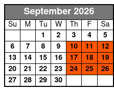 Pigeon Forge Redneck Ghost Tour September Schedule