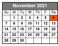 Smoky Mountain After Dark Tour November Schedule