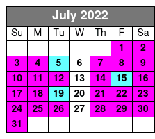 Smoky Mountains Roaring Fork Jeep Tour July Schedule
