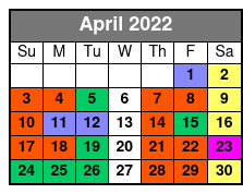Smoky Mountains Newfound Gap Jeep Tour April Schedule
