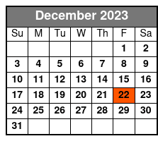 Holiday Lights Jeep Tours December Schedule