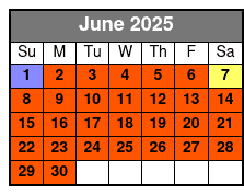 Smokies Adventure Loop June Schedule