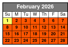 Smokies Adventure Loop February Schedule