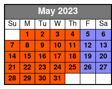 Rowdy Bear Amusement Park Pass May Schedule