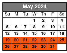 General May Schedule