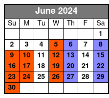 La Ola at Ft. Myers Beach June Schedule