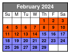 Everglades Airboat Ride February Schedule