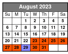 Half Day Kayak Or SUP Rental (3hr) - Bunche Beach August Schedule