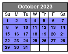 Half Day Kayak Or SUP Rental (3hr) - Pelican Bay October Schedule