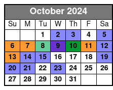 Alabama Gulf Coast Dolphin Cruise October Schedule