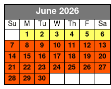 Colonial Michilimackinac Admission June Schedule