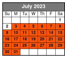 Mackinac Island Carriage Tour July Schedule