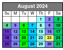 Sailing Tour New York August Schedule