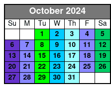 Sailing Tour New York October Schedule
