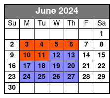 Summit Non-Peak Q2 June Schedule