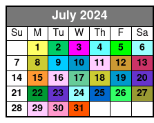 Ultimate Manhattan Sightseeing July Schedule