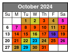 Ultimate Manhattan Sightseeing October Schedule