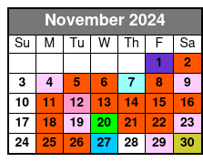 Ultimate Manhattan Sightseeing November Schedule