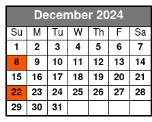Italian Dinner W/ Tiramisu Sun December Schedule